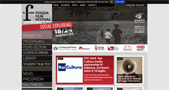 Desktop Screenshot of foggiafilmfestival.it
