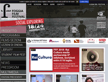 Tablet Screenshot of foggiafilmfestival.it